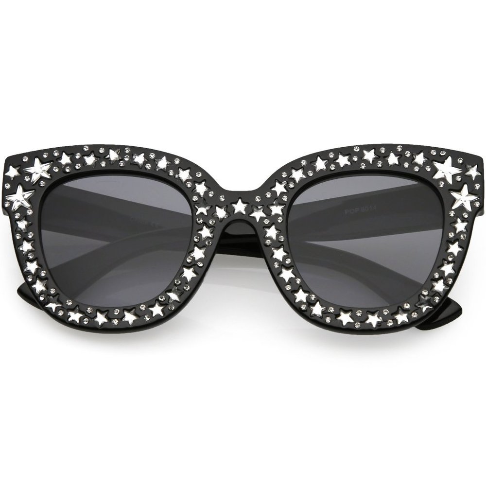 Rhinestone Stars Sunglasses